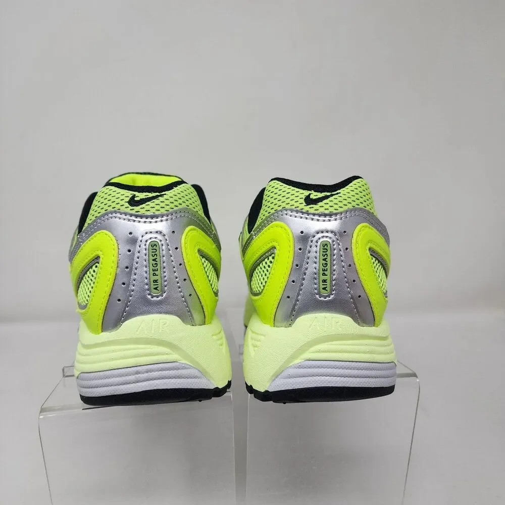 Nike Air Pegasus Shoes Womens Size 9 Yellow Silver Running Sneakers Gym Casual